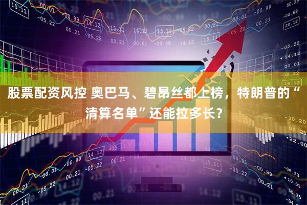 股票配资风控 奥巴马、碧昂丝都上榜，特朗普的“清算名单”还能拉多长？